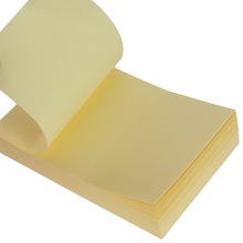 得力7732百事贴(淡黄)51*76mm(包)