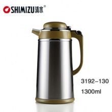 清水SM-3192-1.3L 保温壶1300ml玻璃内胆保温瓶咖啡壶不锈钢热水瓶茶瓶家用时尚暖壶暖瓶(1.3L)