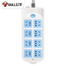 公牛（BULL）GN-604 超功率过载保护插座 8插位 3米  单位：（个）