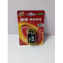 南孚9V碱性电池  单位：（粒）