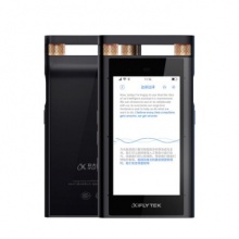 科大讯飞 智能录音笔SR701 实时录音转文字中英翻译 高清降噪触屏 免费转写服务 设备 32G+云存储 星空灰
