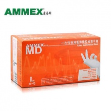 爱马斯 TLFCVMDI 一次性医用乳胶橡胶检查手套（标准型）H