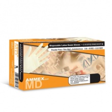 爱马斯TLFCVMD 一次性白色医用乳胶检查手套橡胶手套（经济型）H