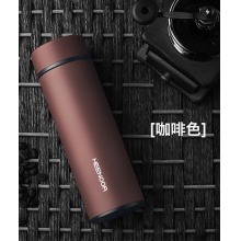 5615 不锈钢真空保温杯  带滤网430ml