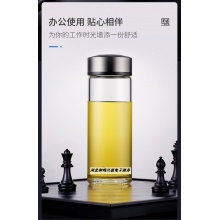 7572 单层玻璃杯  无滤网耐高温  490ml