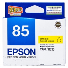 爱普生（Epson）T0854(T1224) 原装墨盒 （黄色）单盒装（适用PHOTO 1390 R330）