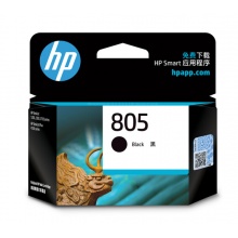 惠普 805 黑色 原装墨盒