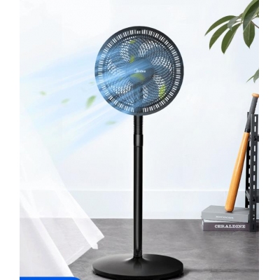 美的（Midea）“台地两用”电风扇七叶柔风家用落地扇大风量节能摇头电扇轻音低噪风扇 SAF30AB